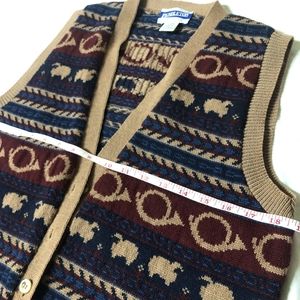 Pendleton Wool Vest, sz Small
